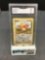 GMA Graded 1999 Pokemon Jungle #62 SPEAROW Trading Card - NM 7