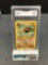 GMA Graded 1999 Pokemon Fossil #50 KABUTO Trading Card - NM-MT 8