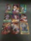 9 Card Lot of Sports Card REFRACTORS and PRIZMS from Huge Collection - with STARS and ROOKIE Cards!