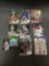 9 Card Lot of Sports Card REFRACTORS and PRIZMS from Huge Collection - with STARS and ROOKIE Cards!