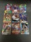 9 Card Lot of Sports Card REFRACTORS and PRIZMS from Huge Collection - with STARS and ROOKIE Cards!