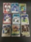 9 Card Lot of FOOTBALL ROOKIE CARDS - Mostly 2018 and NEWER with STARS and FUTURE STARS!