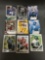 9 Card Lot of FOOTBALL ROOKIE CARDS - Mostly 2018 and NEWER with STARS and FUTURE STARS!