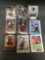 9 Card Lot of FOOTBALL ROOKIE CARDS - Mostly 2018 and NEWER with STARS and FUTURE STARS!