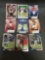 9 Card Lot of FOOTBALL ROOKIE CARDS - Mostly 2018 and NEWER with STARS and FUTURE STARS!