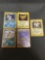 5 Count Lot of Vintage Pokemon Holofoil Rare Cards from Huge Collection