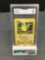 GMA Graded 1999 Pokemon Jungle Unlimited #60 PIKACHU Trading Card - NM-MT 8