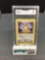 GMA Graded 1999 Pokemon Jungle Unlimited #56 MEOWTH Trading Card - NM 7