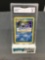 GMA Graded 1999 Pokemon Fossil Unlimited #35 GOLDUCK Trading Card - NM-MT 8