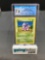 CGC Graded 1999 Pokemon Base Set 1st Edition Shadowless #55 NIDORAN Trading Card - NM+ 7.5