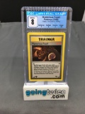 CGC Graded 1999 Pokemon Fossil 1st Edition #62 MYSTERIOUS FOSSIL Trading Card - NM-MT 8