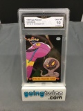 GMA Graded 1999 Topps #TV12 EKANS/ARBOK Holofoil Trading Card - GEM MINT 10