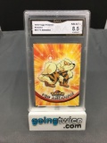 GMA Graded 1999 Topps #59 ARCANINE Trading Card - NM-MT+ 8.5