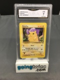 GMA Graded 2000 Base Set 2 #87 PIKACHU Trading Card - NM 7