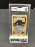 GMA Graded 2000 Gym Heroes #33 ROCKET'S SNORLAX Trading Card - EX-NM+ 6.5