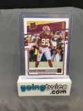 2020 Panini Donruss Canvas #316 CHASE YOUNG Redskins ROOKIE Football Card