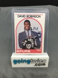 1989=90 Hoops #138 DAVID ROBINSON Spurs ROOKIE Basketball Card