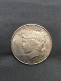 1928-S United States Peace Silver Dollar - 90% Silver Coin from Estate