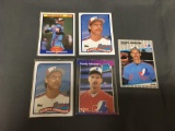 5 Card Lot of 1989 RANDY JOHNSON Mariners Diamondbacks ROOKIE Baseball Cards