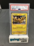 PSA Graded 2019 Pokemon Sun & Moon Black Star Promo #SM159 ZAPDOS Holofoil Rare Trading Card - MINT