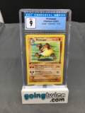 CGC Graded 1999 Pokemon Jungle 1st Edition #43 PRIMEAPE Trading Card - MINT 9