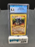 CGC Graded 1999 Pokemon Jungle 1st Edition #45 RHYDON Trading Card - NM-MT+ 8.5