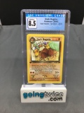 CGC Graded 2000 Pokemon Team Rocket 1st Edition #23 DARK DUGTRIO Rare Trading Card - NM-MT+ 8.5