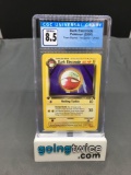 CGC Graded 2000 Pokemon Team Rocket 1st Edition #34 DARK ELECTRODE Trading Card - NM-MT+ 8.5