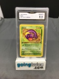 GMA Graded 1999 Pokemon Fossil 1st Edition #46 EKANS Trading Card - NM-MT+ 8.5