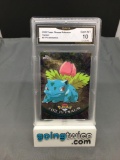 GMA Graded 2000 Topps Chrome Pokemon #2 IVYSAUR Trading Card - GEM MINT 10
