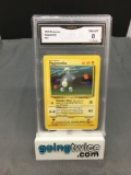 GMA Graded 1999 Pokemon Base Set Unlimited #53 MAGNEMITE Trading Card - NM-MT 8