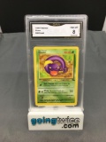 GMA Graded 1999 Pokemon Fossil #46 EKANS Trading Card - NM-MT 8