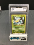 GMA Graded 1999 Pokemon Base Set Unlimited #69 WEEDLE Trading Card - NM-MT+ 8.5