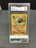 GMA Graded 1999 Pokemon Fossil 1st Edition #50 KABUTO Trading Card - MINT 9