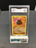 GMA Graded 1999 Pokemon Fossil #36 GOLEM Trading Card - NM-MT+ 8.5