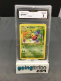 GMA Graded 1999 Pokemon Jungle 1st Edition #48 WEEPINBELL Trading Card - NM-MT 8