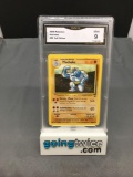 GMA Graded 2000 Pokemon Base 2 Set #49 MACHOKE Trading Card - MINT 9