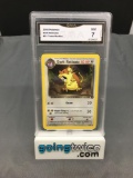 GMA Graded 2000 Pokemon Team Rocket #51 DARK RATICATE Trading Card - NM 7