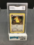 GMA Graded 2000 Pokemon Team Rocket #51 DARK RATICATE Trading Card - NM+ 7.5