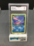 GMA Graded 2000 Pokemon Team Rocket #37 DARK GOLDUCK Trading Card - NM 7