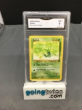 GMA Graded 2000 Pokemon Team Rocket #63 ODDISH Trading Card - NM 7