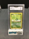 GMA Graded 2000 Pokemon Team Rocket #63 ODDISH Trading Card - MINT 9