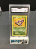 GMA Graded 2000 Pokemon Team Rocket #56 EKANS Trading Card - NM-MT 8