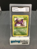 GMA Graded 2000 Pokemon Team Rocket #57 GRIMER Trading Card - NM-MT+ 8.5