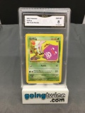 GMA Graded 2000 Pokemon Team Rocket #58 KOFFING Trading Card - NM-MT 8