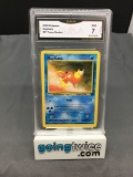 GMA Graded 2000 Pokemon Team Rocket #47 MAGIKARP Trading Card - NM 7