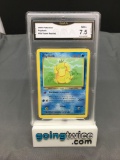 GMA Graded 2000 Pokemon Team Rocket #65 PSYDUCK Trading Card - NM+ 7.5