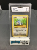 GMA Graded 2000 Pokemon Team Rocket #53 DRATINI Trading Card - NM 7