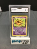 GMA Graded 2000 Pokemon Team Rocket #39 DARK KADABRA Trading Card - NM 7