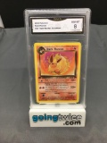 GMA Graded 2000 Pokemon Team Rocket 1st Edition #35 DARK FLAREON Trading Card - NM-MT 8